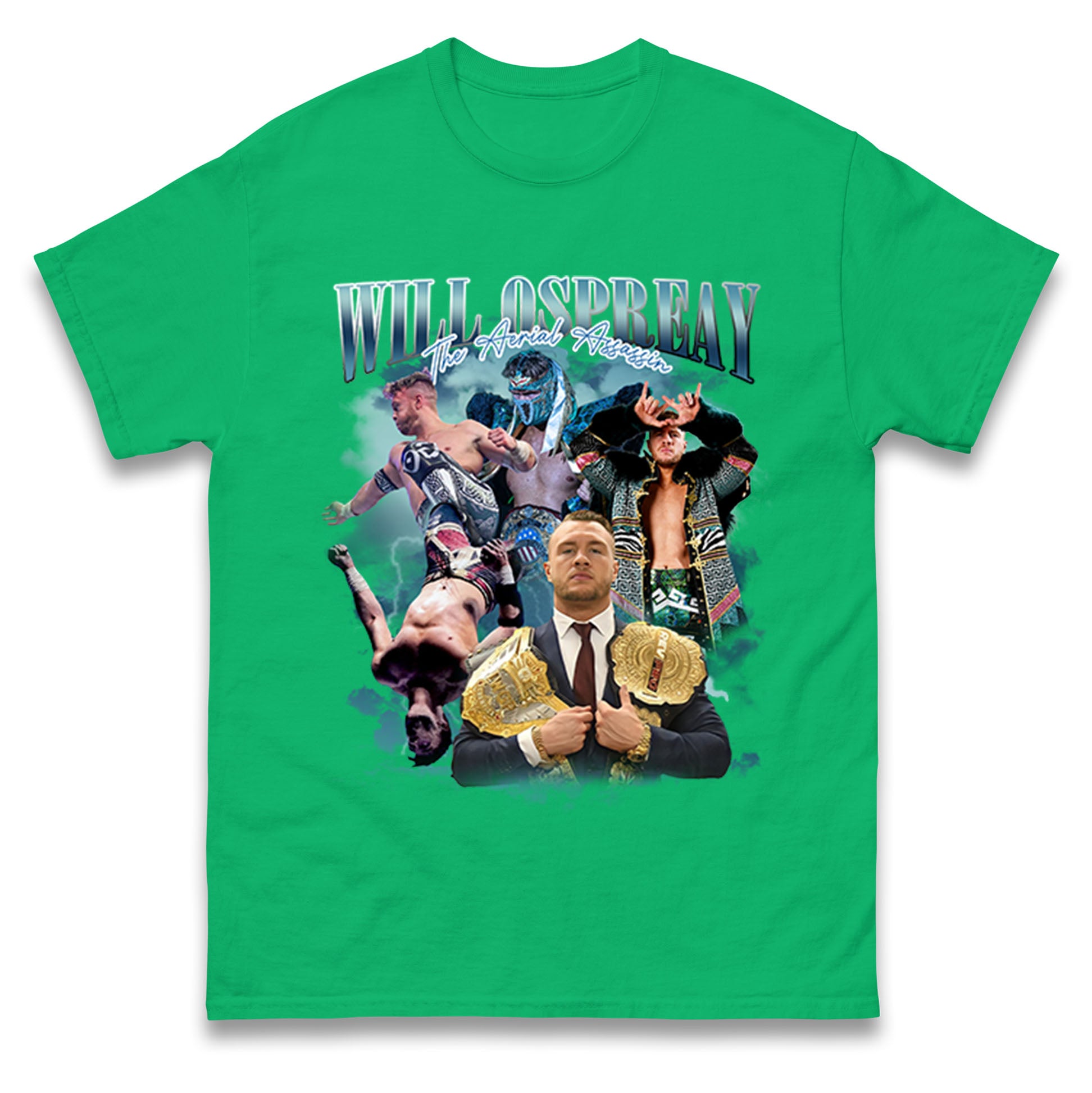 aew セール wrestling tシャツ 通販