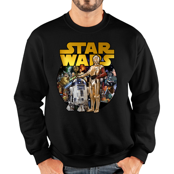 Star wars sales crewneck sweatshirt