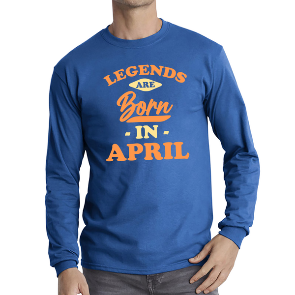 legends born in april t shirt