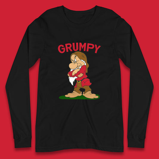 Seven 7 Dwarfs Disney Dwarfs Group Grumpy Sleepy Dopey Doc Sneezy Bashful Happy Disney Matching Outfit Disney Vacation Long Sleeve T Shirt