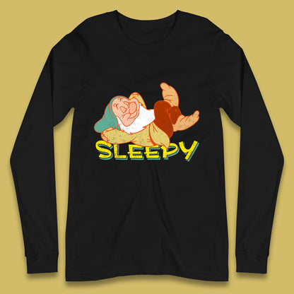 Seven 7 Dwarfs Disney Dwarfs Group Grumpy Sleepy Dopey Doc Sneezy Bashful Happy Disney Matching Outfit Disney Vacation Long Sleeve T Shirt