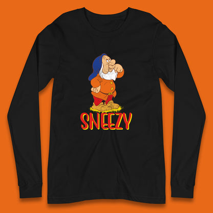 Seven 7 Dwarfs Disney Dwarfs Group Grumpy Sleepy Dopey Doc Sneezy Bashful Happy Disney Matching Outfit Disney Vacation Long Sleeve T Shirt