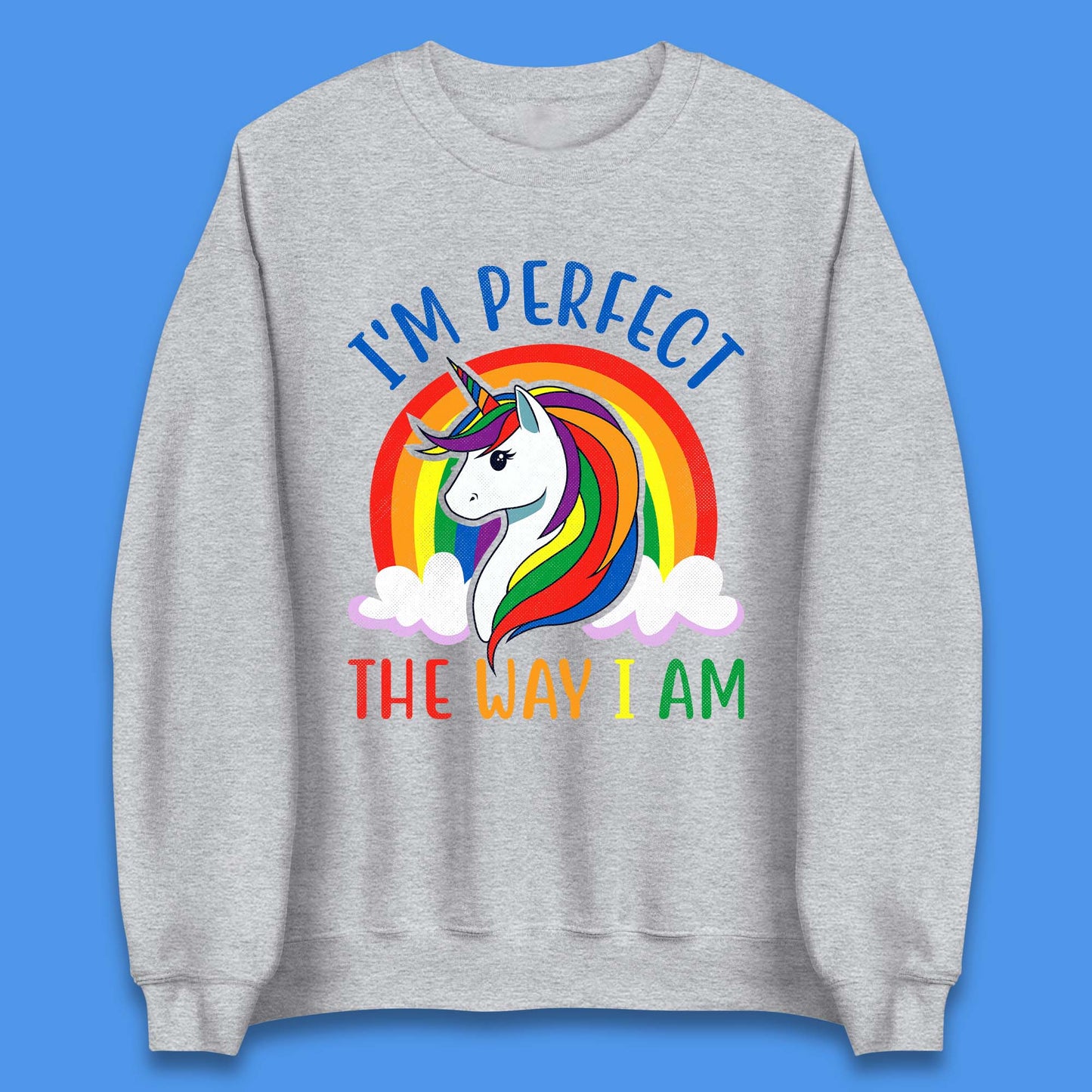 Rainbow Unicorn LGBT Pride Unisex Sweatshirt