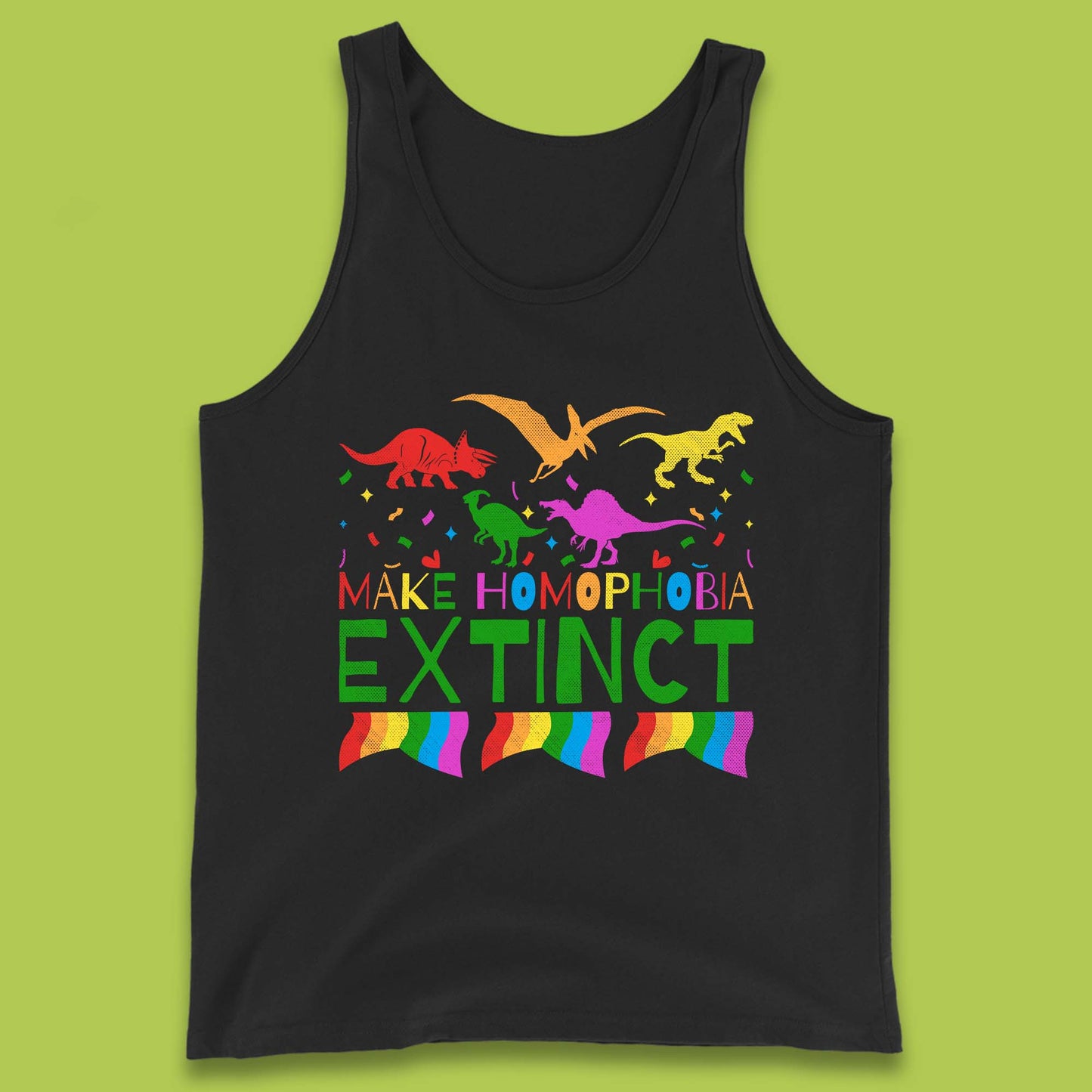 Make Homophobia Extinct Tank Top