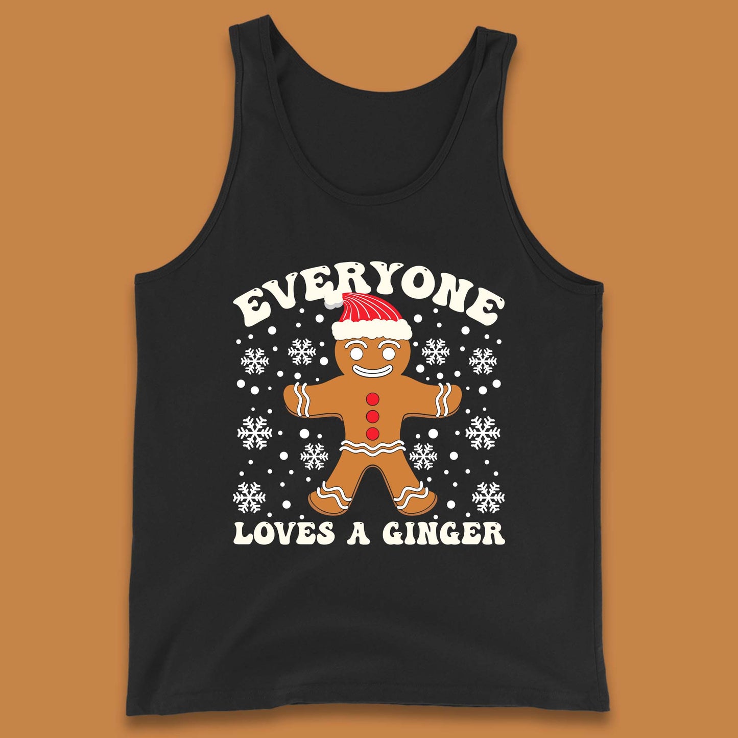 Gingerbread Christmas Tank Top