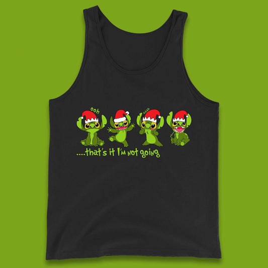 Grinch Stitch Christmas Tank Top