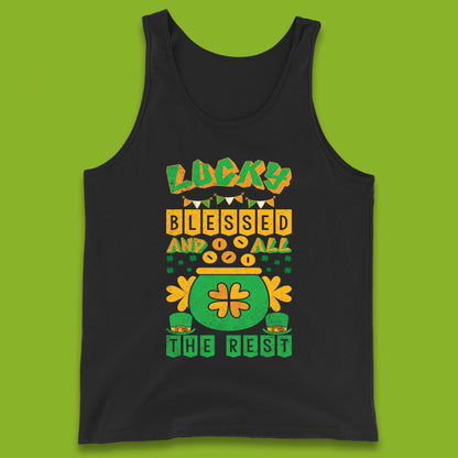 Lucky Blessed and All the Rest Tank Top