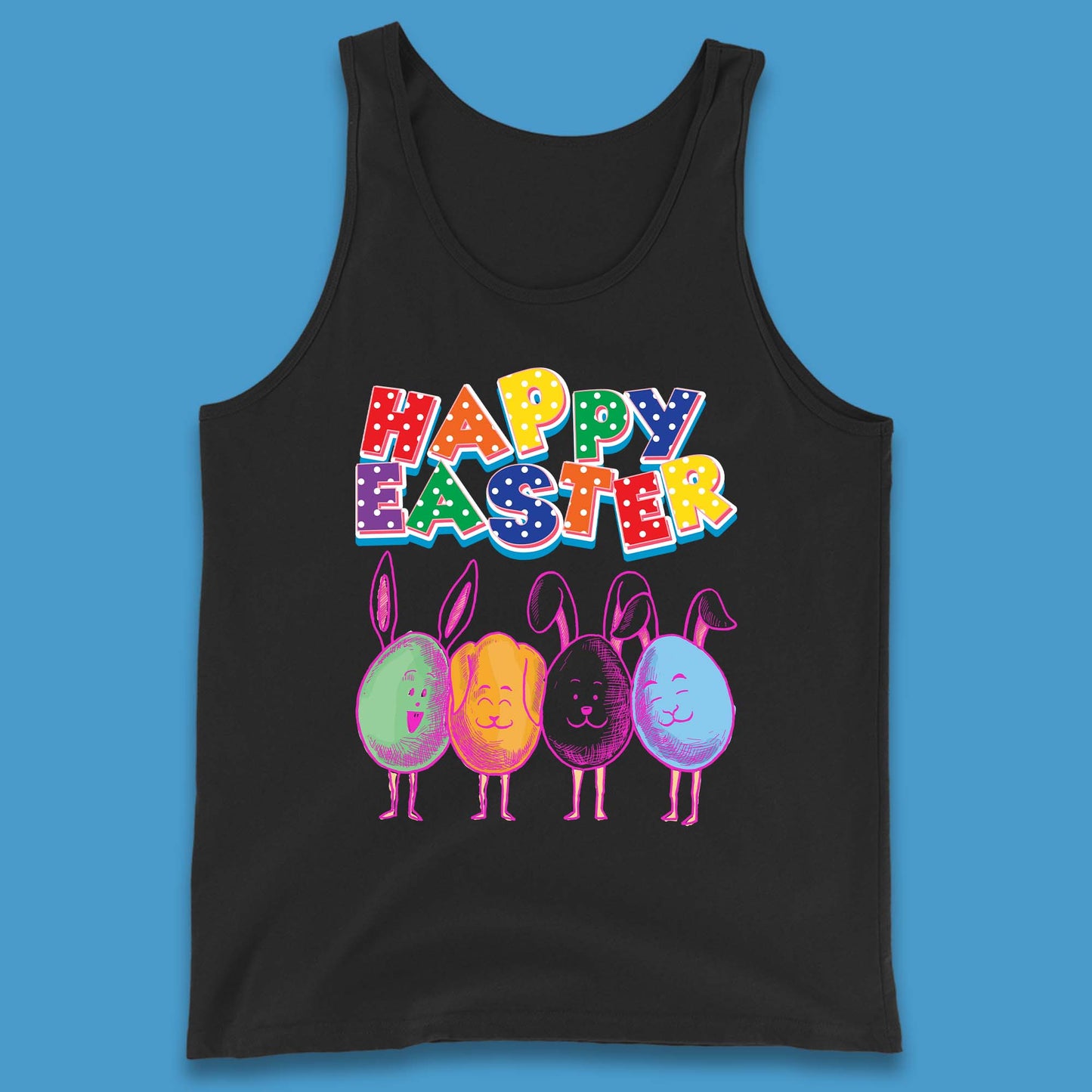 Happy Easter Tank Top