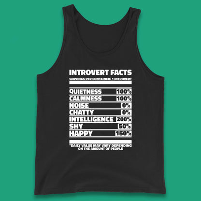 Introvert Facts Tank Top