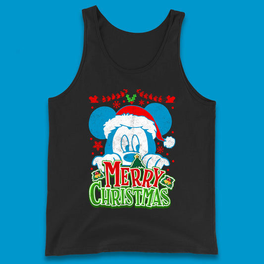 mickey mouse christmas tank top