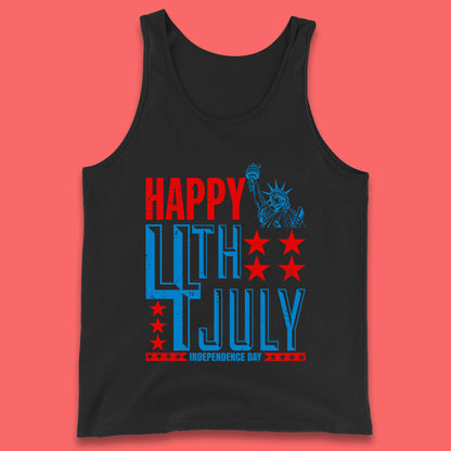 Happy 4th Of July Independence Day Statue Of Liberty Patriotic Celebration Tank Top