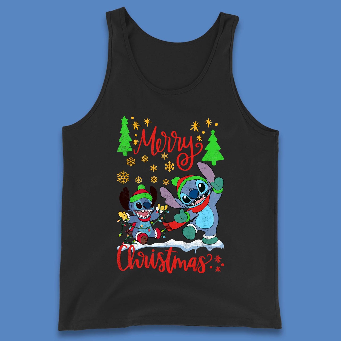 Stitch Squad Christmas Tank Top