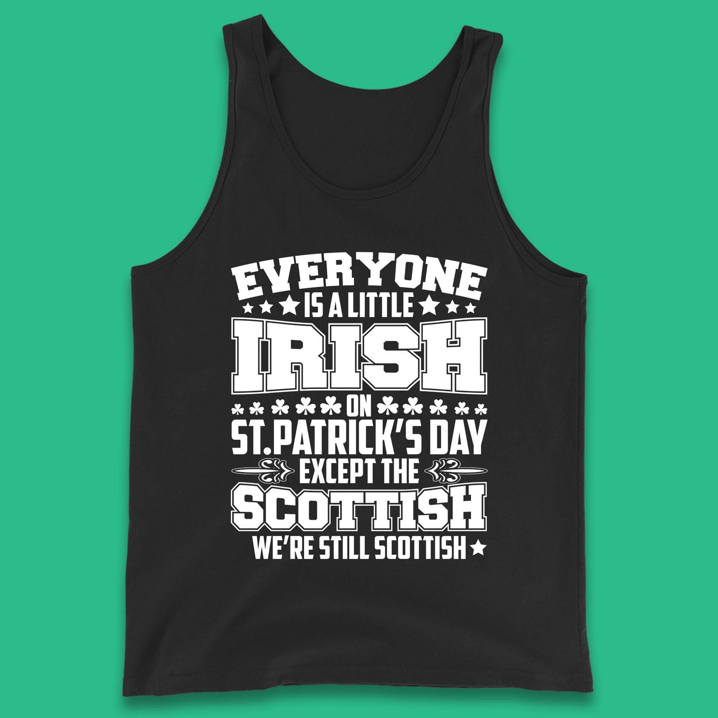 Scottish St Patrick's Day Tank Top