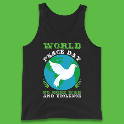 World Peace Day No More War And Violence Human Rights Stop War Tank Top