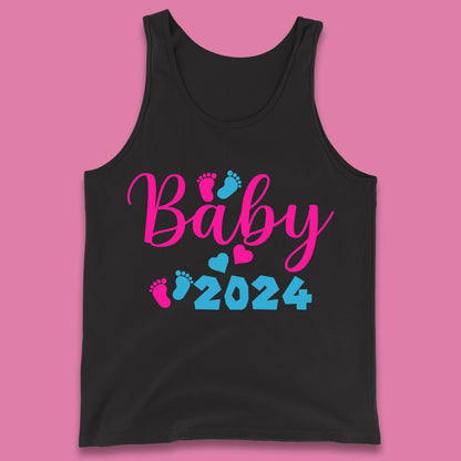 Baby 2024 Pregnancy Announcement Tank Top