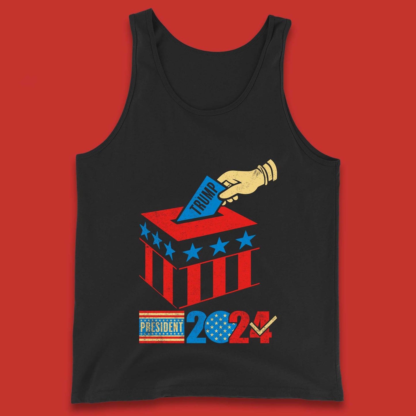 Trump President 2024 Donald Trump Campaign Vote For Trump Take America Back Tank Top