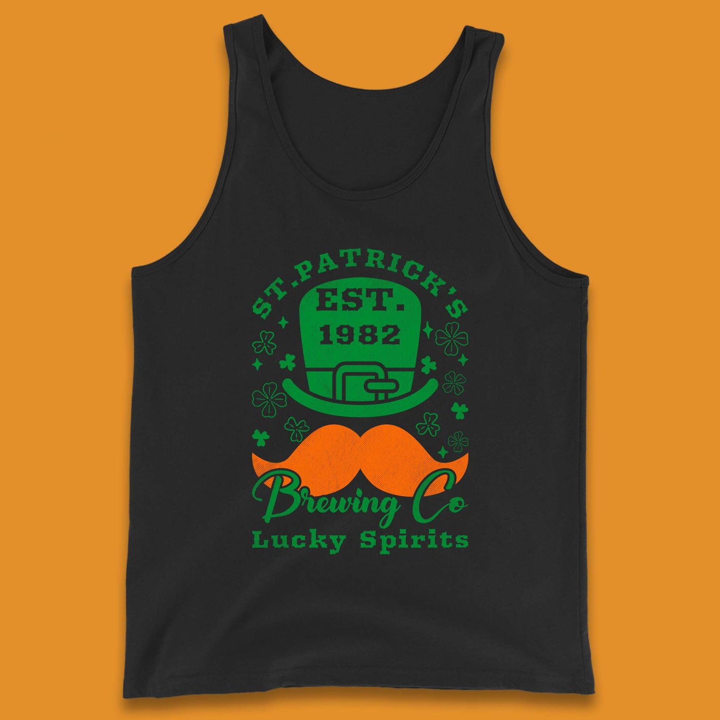 St. Patrick's EST 1982 Brewing Co Tank Top