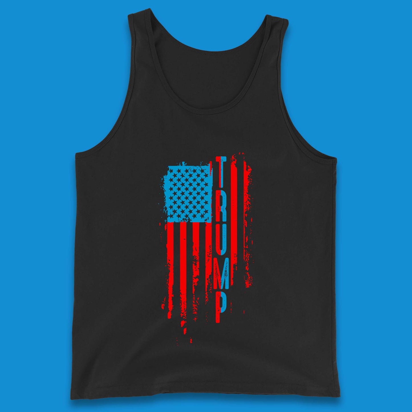 Trump's America USA Flag Patriotic Donald Trump Pro America Election 2024 Tank Top