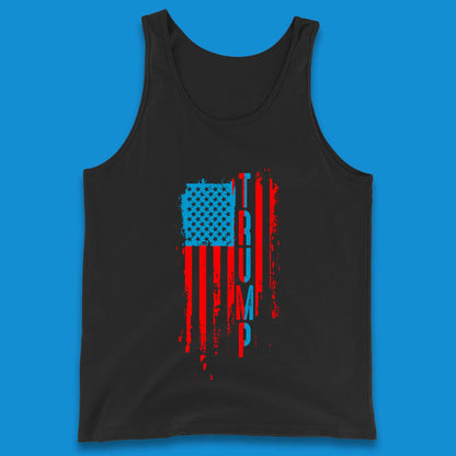 Trump's America USA Flag Patriotic Donald Trump Pro America Election 2024 Tank Top