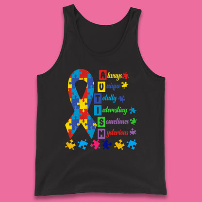 Autism Always Unique Tank Top