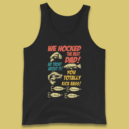 Personalised We Hocked The Best Dad Tank Top