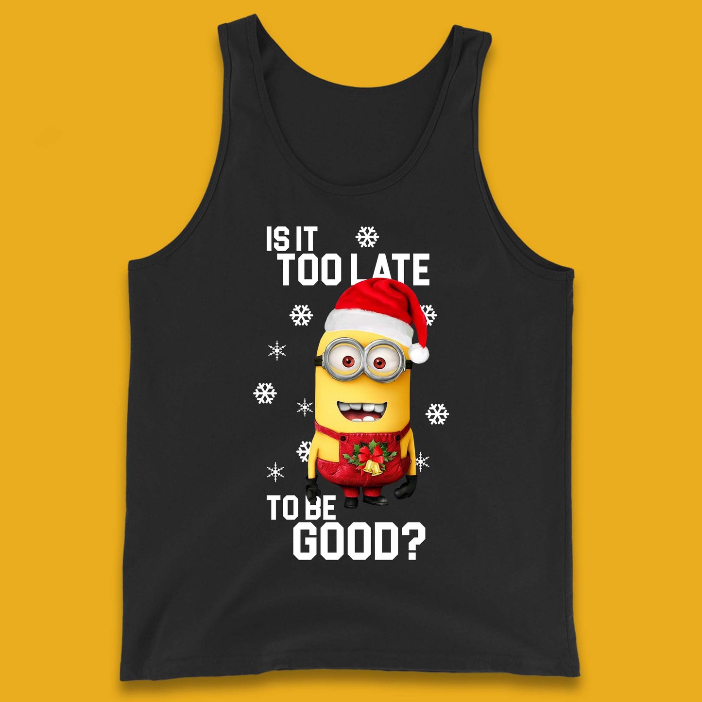 Minion Christmas Tank Top