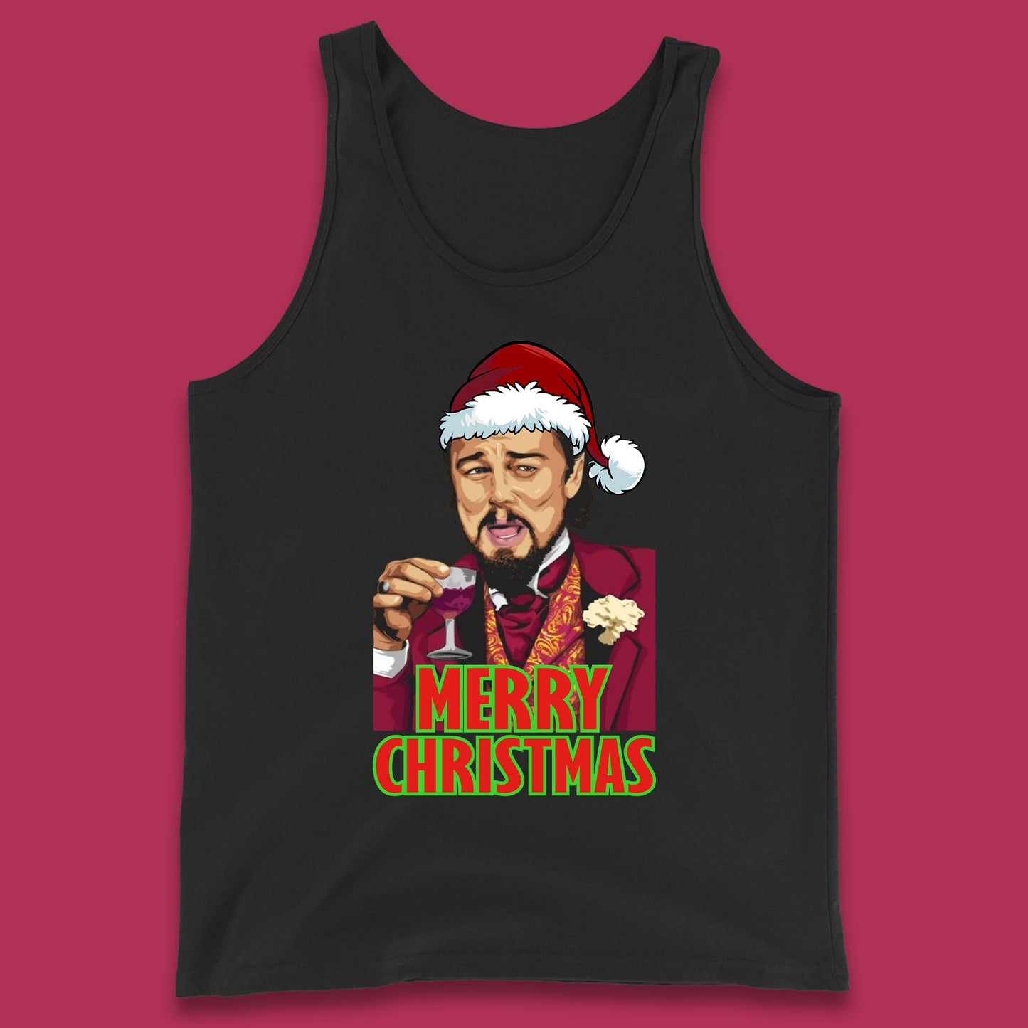 Leonardo DiCaprio Christmas Tank Top