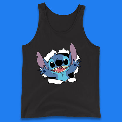 Disney Lilo And Stitch Hello Cartoon Character Ohana Stitch Lover Disneyland Vacation Trip Disney World Tank Top