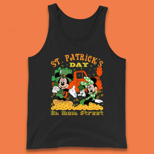 Disney St Patricks Day Vest T Shirt