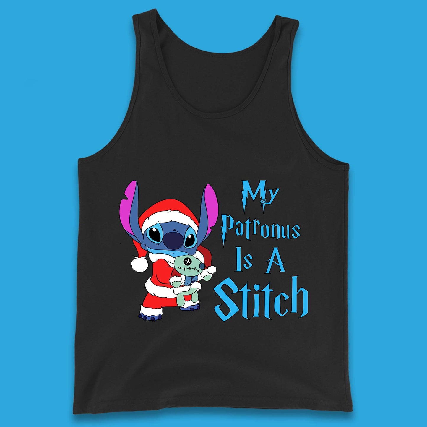 stitch christmas tank top