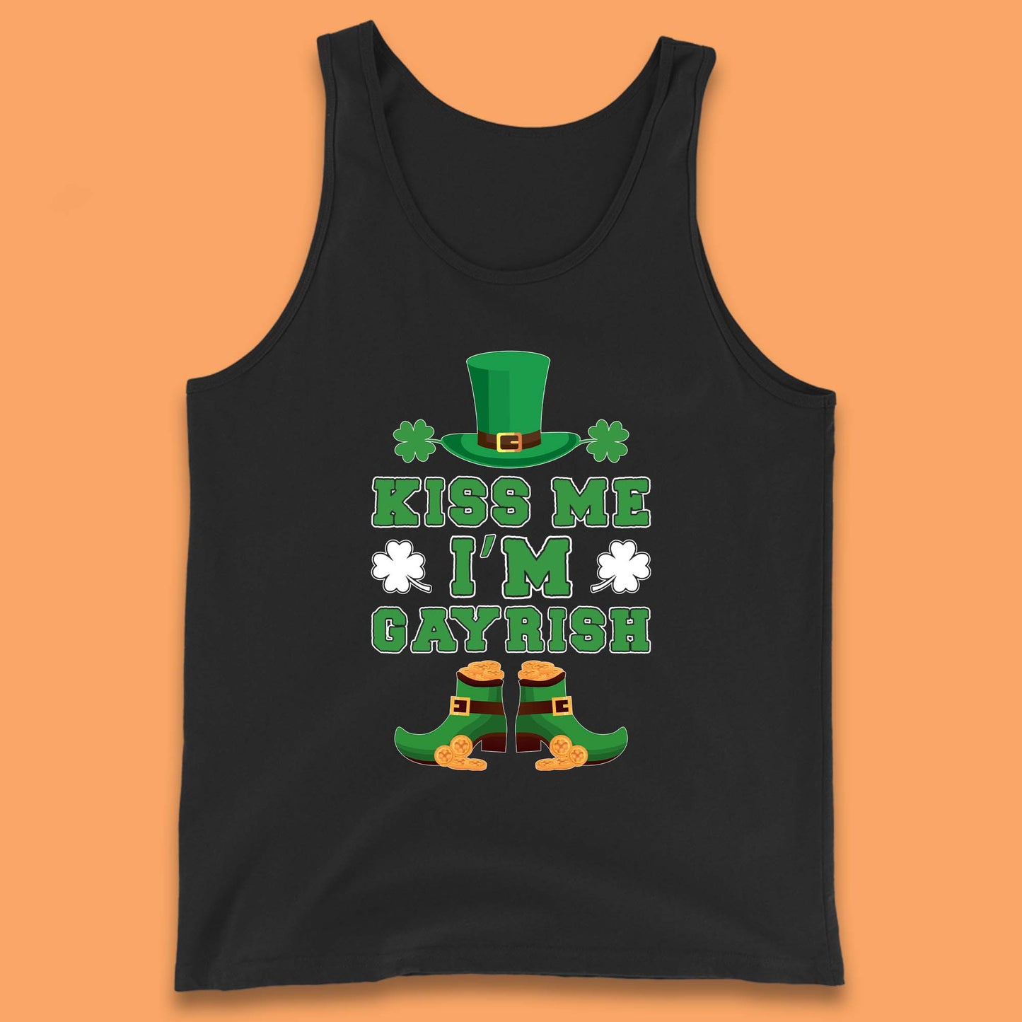 Kiss Me I'm Gayrish Tank Top