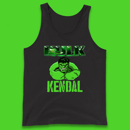 Personalised Hulk Your Name Marvel’s The Incredible Hulk  Marvel Avengers Hulk Giant Man Angry Hulk Superhero Tank Top