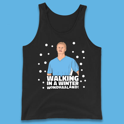 Walking In A Winter Wondhalland Christmas Tank Top