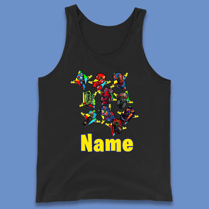 Personalised Number Day Superheroes Superheroes Tank Top