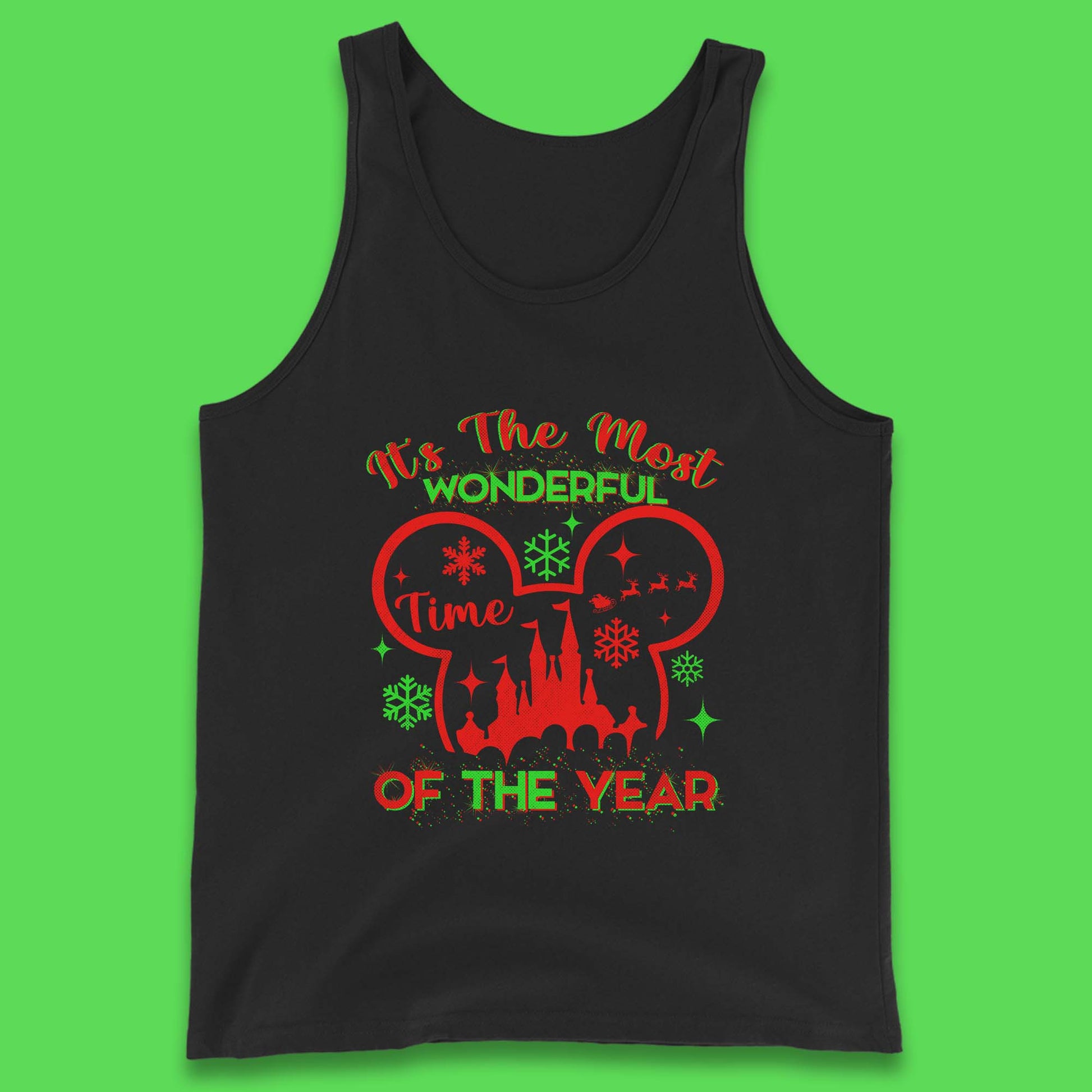 disney christmas tank top