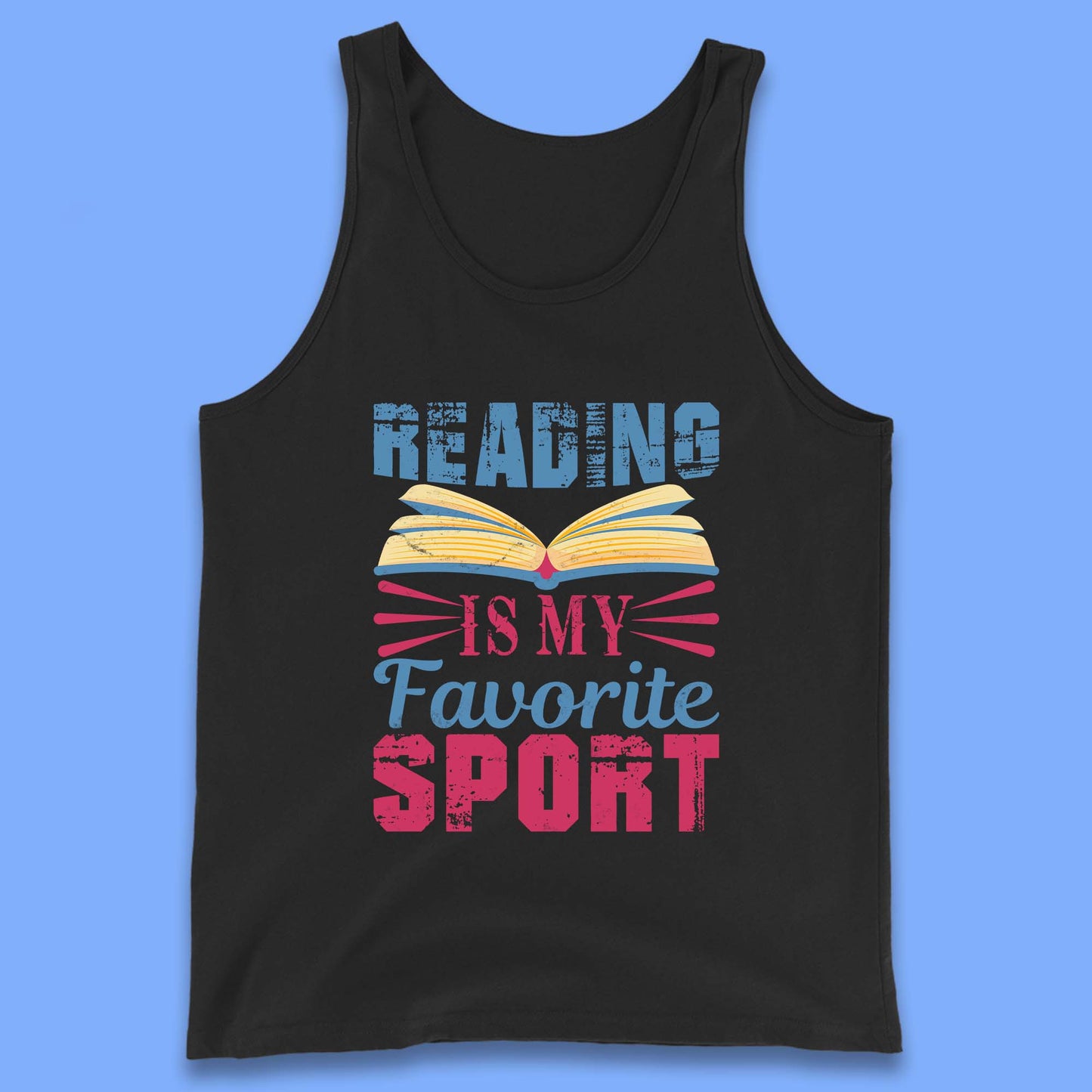 Reading Is My Favorite Sport Tank Top