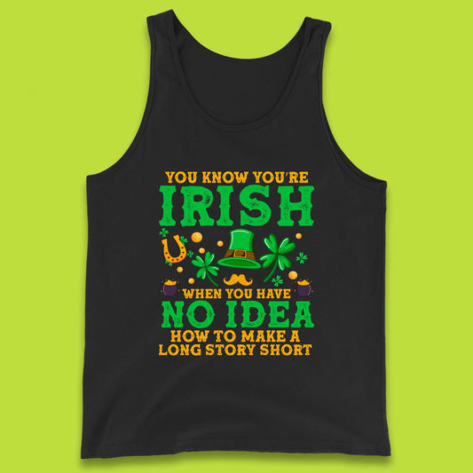 You Know You're Irish Tank Top