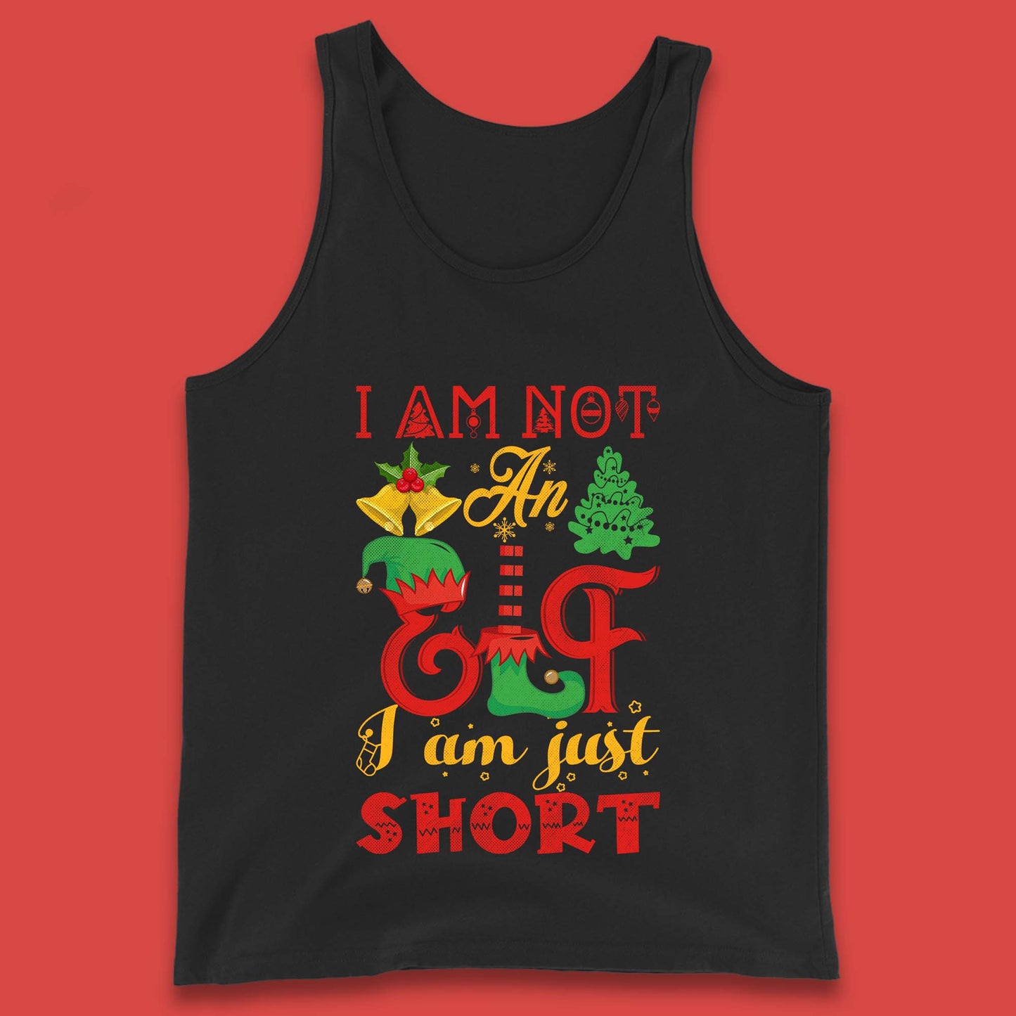 elf christmas tank top