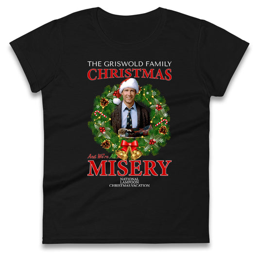 national lampoon's christmas vacation womens t shirt