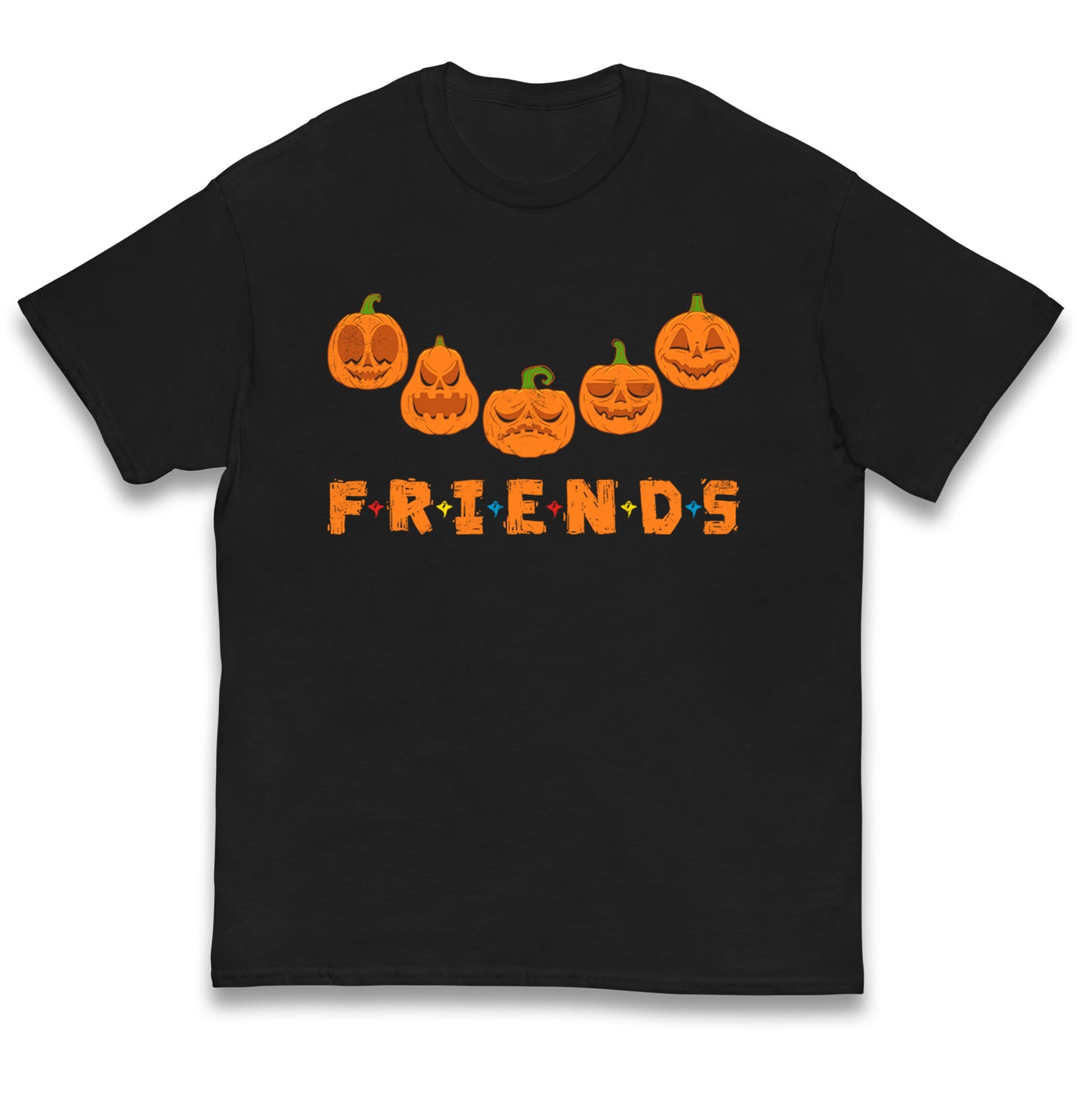 Scary Pumpkins Friends Halloween T Shirt
