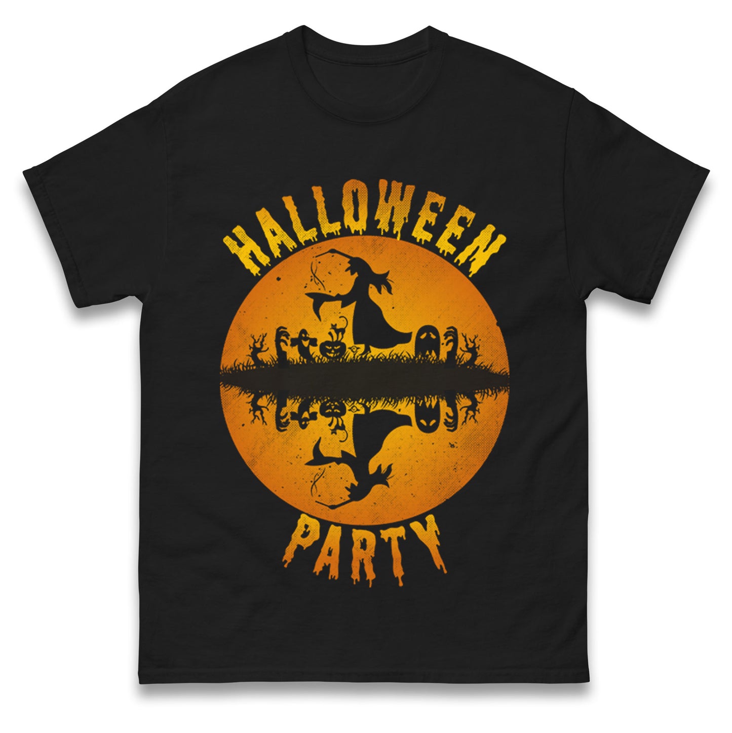 Scary Witch Halloween Party T Shirts
