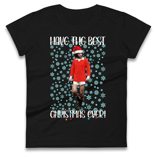 george best christmas womens shirt