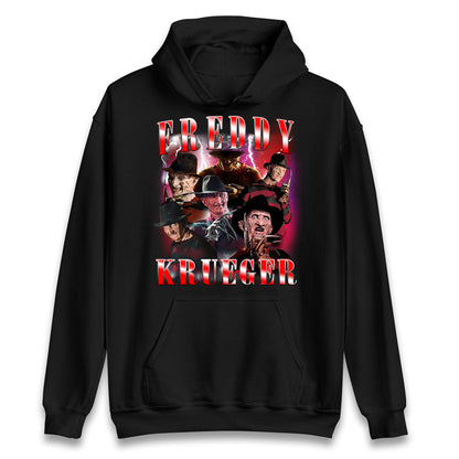 Freddy Krueger Scary Halloween Bootleg Unisex Hoodie