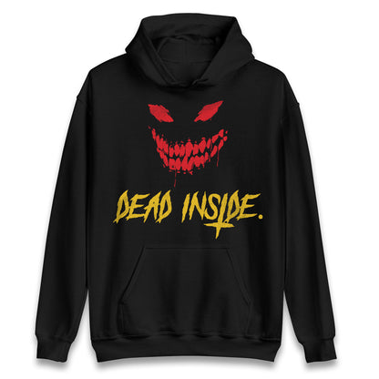 Horror Face Dead Inside Halloween Unisex Hoodie