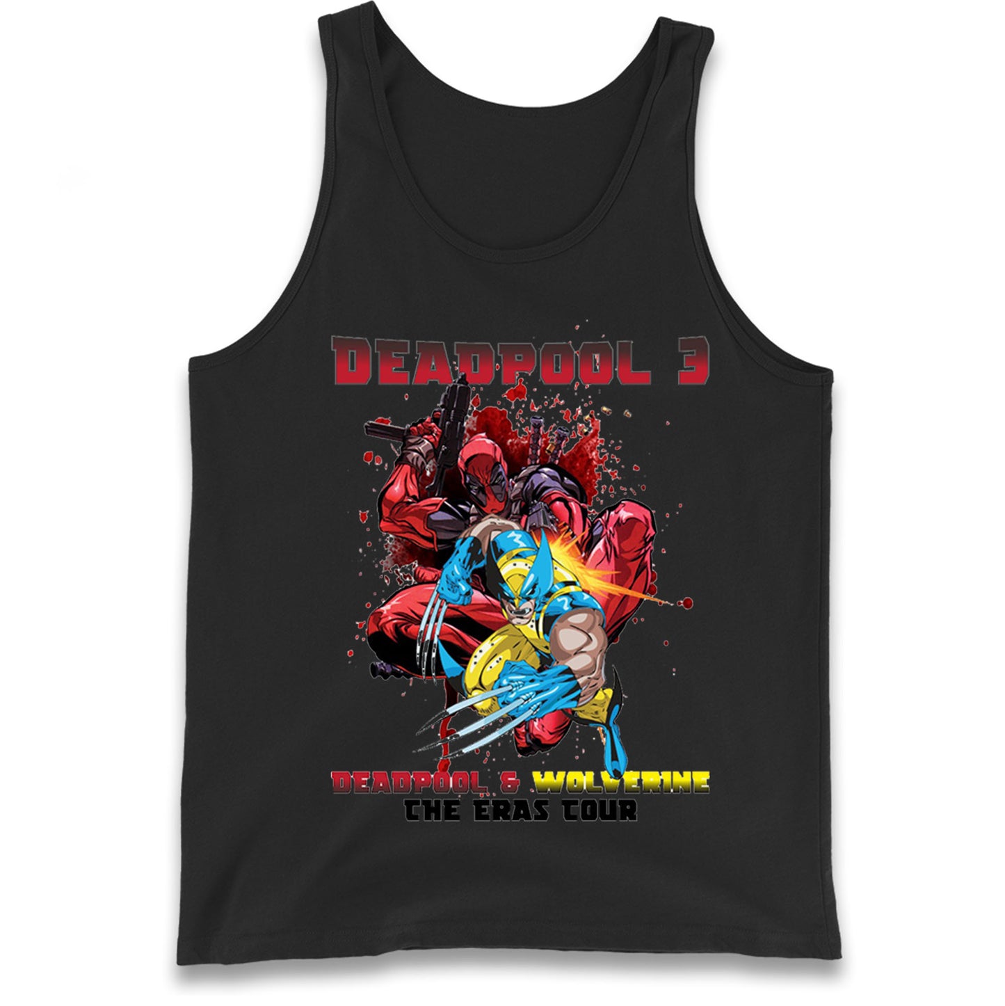 Deadpool and Wolverine The eras Tour Tank Top