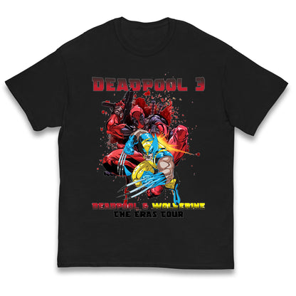 Deadpool and Wolverine The eras Tour Kids T Shirt