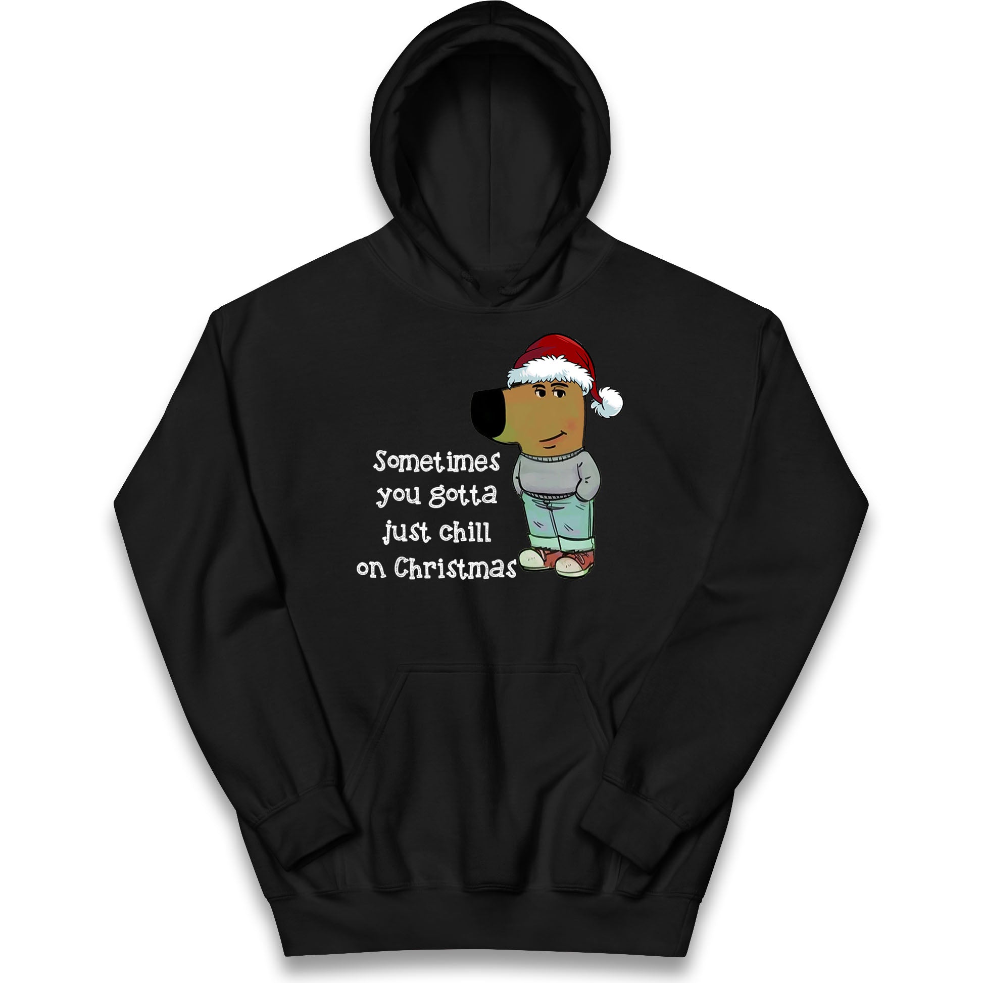 christmas chill guy hoodie