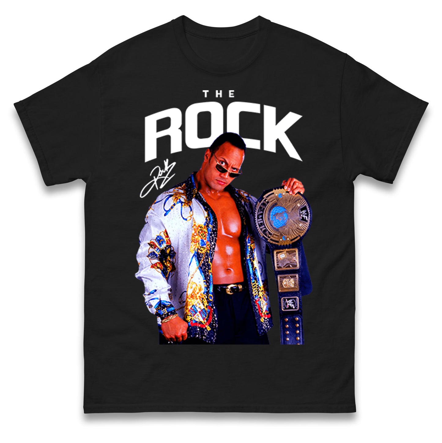 The Rock wwe Bootleg T Shirts