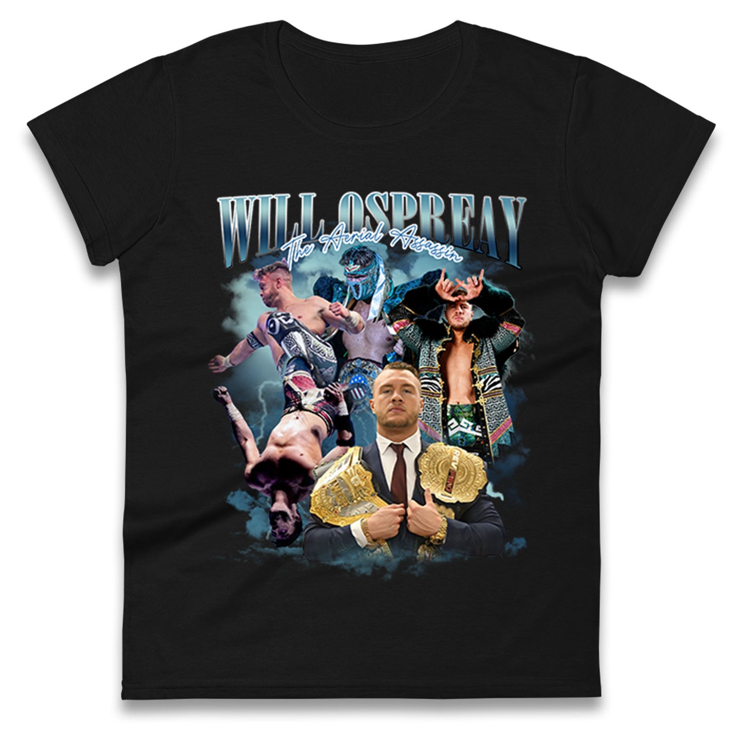 Will Ospreay The Aerial Assassin Wrestling Womens t shirt