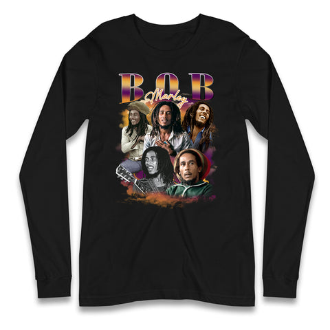 Bob Marley Bootleg Long Sleeve T Shirt